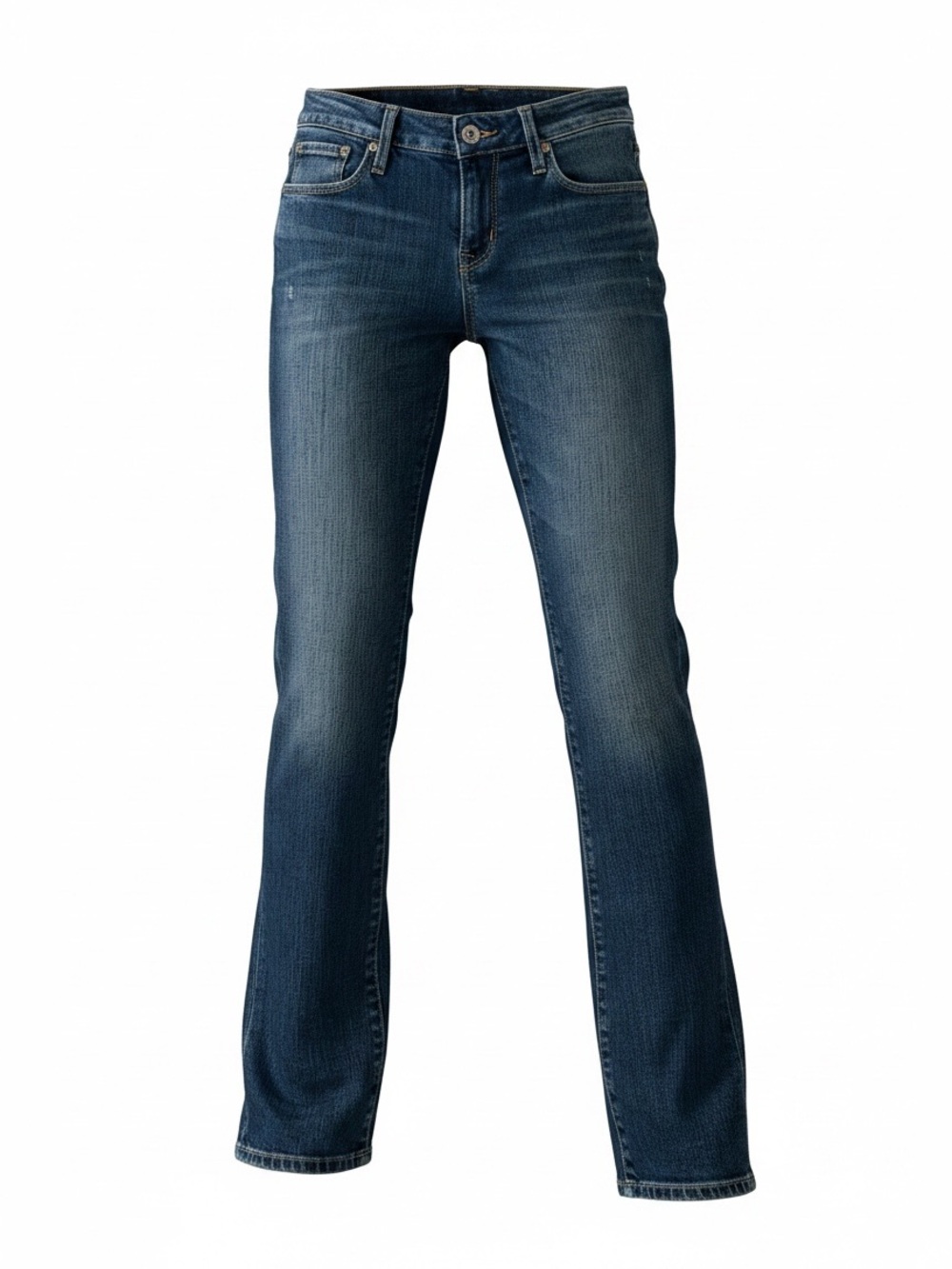 Big Star Women's Faded Blue Straight-Leg Jeans
